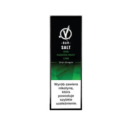 E-liquid Vbar Salt 10ml - Kiwi Passionfruit Lime 20mg