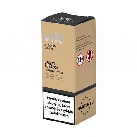 E-liquide VILT 10ml - Desert Tobacco 18mg