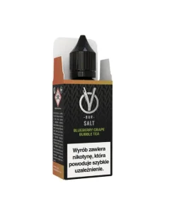 E-Liquid Vbar Salt 10ml - Blueberry Grape Bubble Tea 20mg