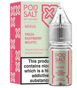 Liquid Pod Salt Nexus10ml - Fresh Raspberry Mojito 20mg