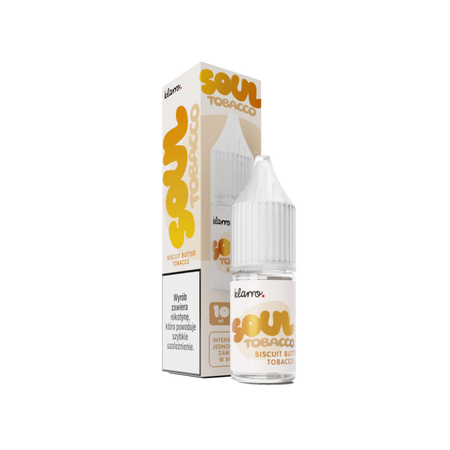 E-liquid Klarro Soul Tobacco Salt 10ml - Biscuit Butter 20mg