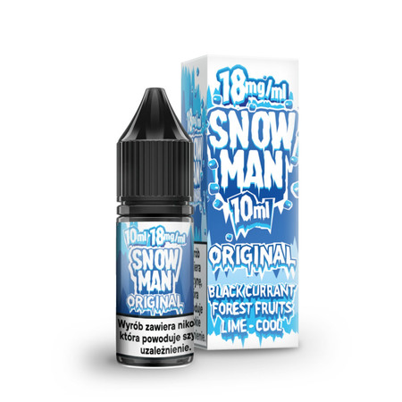 E-liquide Snowman 10ml - Original 18mg