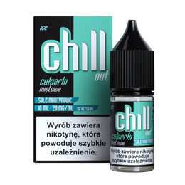 E-Liquid Chill Out 10ml - Mentolos Cukorka Ice 20mg