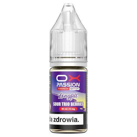 Longfill OX Passion 10ml - Sour Trio Berries