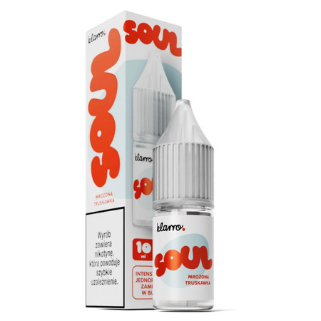 E-Liquid Klarro Soul Salt 10ml - Fagyasztott Eper 20mg