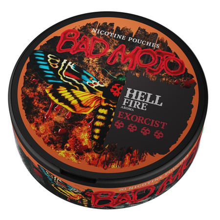 Saszetki nikotynowe BAD MOJO Hellfire 4/4 EXORCIST
