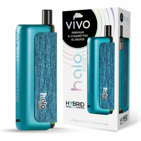 E-Cigareta POD VIVO Halo Poket Set Turquoise