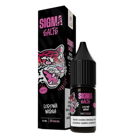 E-liquid Sigma Salt 10ml - Lodowa Wiśnia 20mg