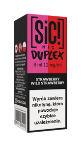 Liquid SIC! NIC 8ml - Strawberry Wild Strawberry 12mg