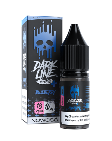 E-liquid Dark Line Nicotine+ 10ml - Blueberry 18mg