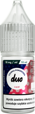 E-liquid DUO 10ml - Black Currant Lychee 18mg