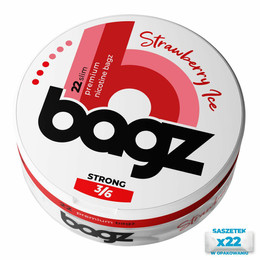 Saszetki nikotynowe BAGZ Strawberry Ice 3/6 Strong