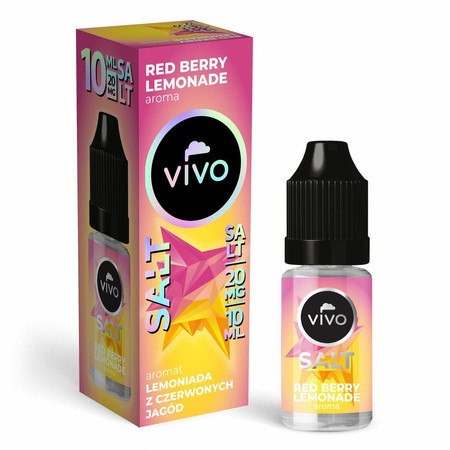 Рідина VIVO Salt 10ml - Red Berry Lemonade 20mg