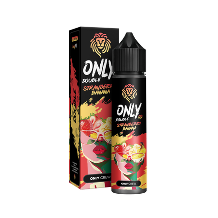 Longfill Only Double 6/60ml - Strawberry Banana