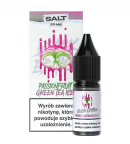 Рідина Dark Line Black Edition Salt 10ml - Passionfruit Green Tea Ice 20mg