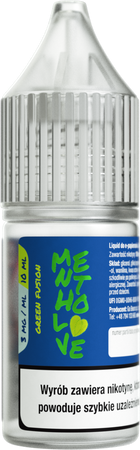 Жидкость MenthoLove 10ml - Green Fusion 3mg