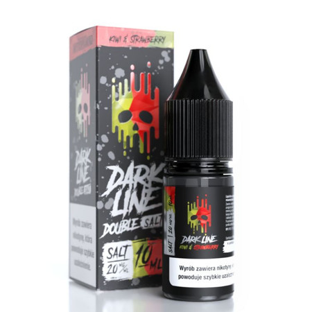 E-liquid Dark Line Double Salt 10ml - Kiwi Strawberry 20mg