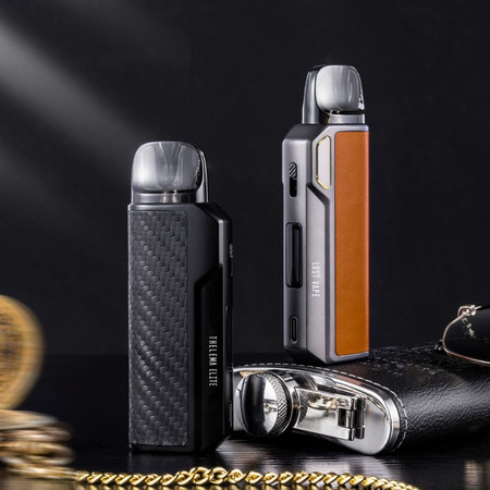 E-Cigarette POD Lost Vape Thelema Elite 40 - Black Carbon