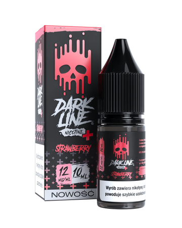 E-liquid Dark Line Nicotine+ 10ml - Strawberry 12mg
