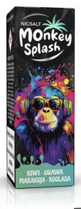 Жидкость Monkey Splash Salt 10ml - Kiwi Guawa Marakuja Koolada 20mg