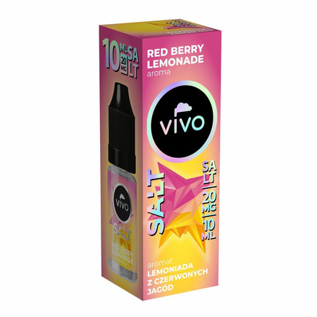 Жидкость VIVO Salt 10ml - Red Berry Lemonade 20mg