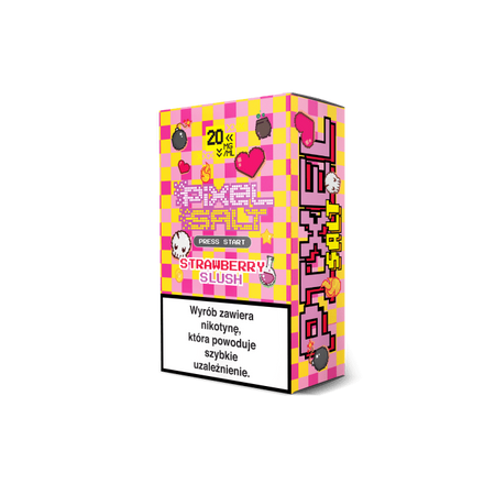 E-Liquid Pixel Salt 10ml - Strawberry Slush 20mg