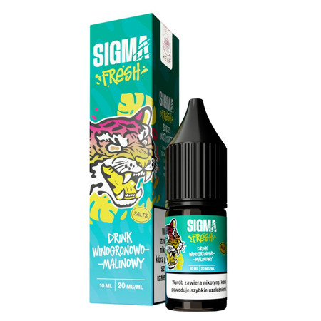 E-liquid Sigma Fresh Salt 10ml - Drink Winogronowo Malinowy 20mg