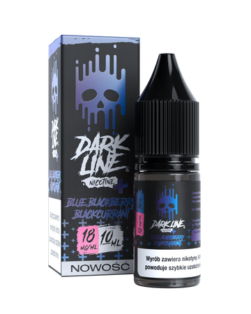 E-liquid Dark Line Nicotine+ 10ml - Blue Blackberry Blackcurrant 18mg
