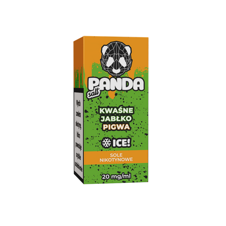 E-Liquid Panda Double Salt 10ml - Kyslé Jablko Dula 20mg