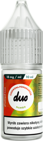 E-Liquid DUO 10ml - Czerwona Pomarańcza Mango 18mg
