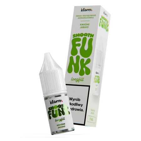 Лонгфил Klarro Smooth Funk 9ml - Kwaśne Jabłko