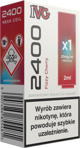 Wkład IVG 2400 - Fizzy Cherry 20mg 2ml