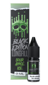 Longfill Dark Line Black Edition 9ml - SOUR APPLE ICE