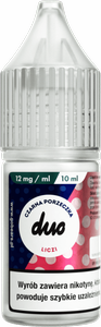 Рідина DUO 10ml - Czarna Porzeczka Liczi 12mg