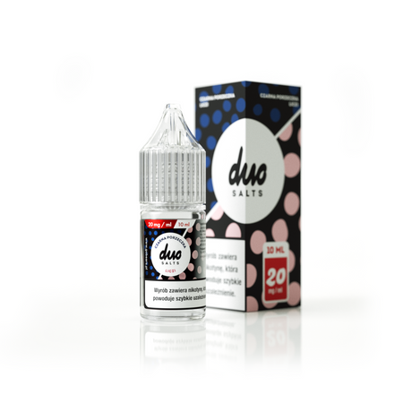 E-liquid DUO Salt 10ml - Czarna Porzeczka Liczi 20mg