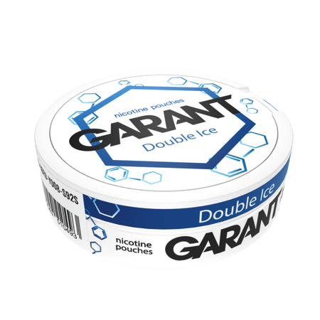 10 X Sachets de nicotine GARANT (Grant) Molecule - Double Ice 20mg