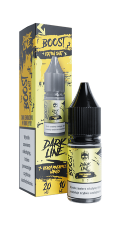 E-liquid Dark Line Boost Salt 10ml - Peach Pineapple Mango 20mg