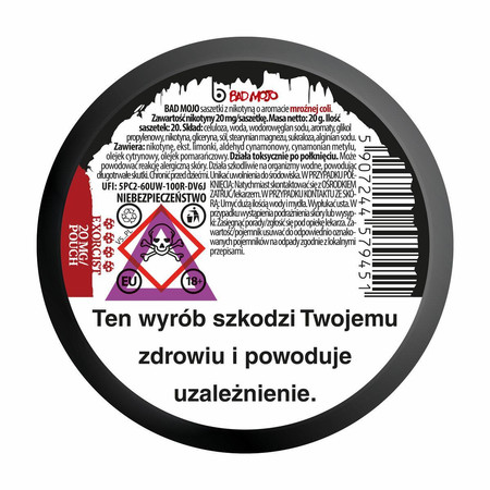 Никотиновые пакетики BAD MOJO Shining Redrum 4/4 EXORCIST