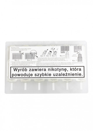 Никотиновый шот King E-Cigar 6 x 10ml 60/40 - 18mg