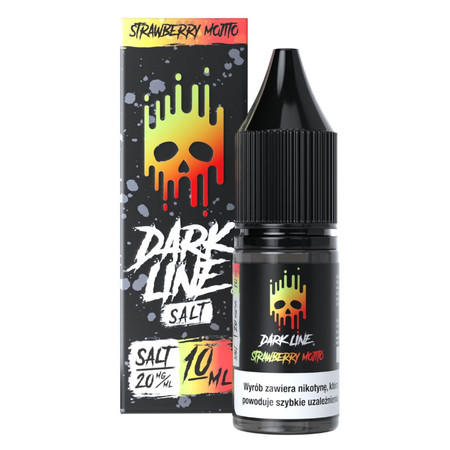 E-liquide Dark Line Salt 10ml - Strawberry Mojito 20mg