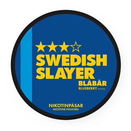 Sachets de nicotine Swedish Slayer Blabar 3/4