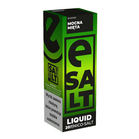E-Liquid E SALT 10ml - Erős Menta 20mg