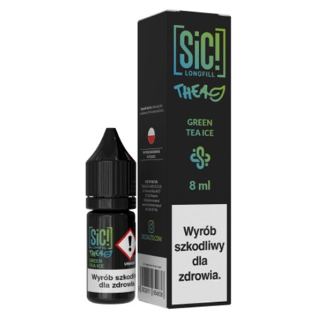 Longfill SIC! 8ml - Green Tea Ice