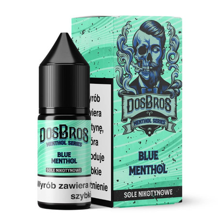E-liquide DosBros Salt 10ml - Blue Menthol 20mg