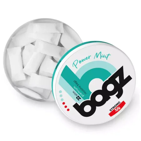 Nikotínové vrecúška BAGZ Power Mint 3/6 STRONG