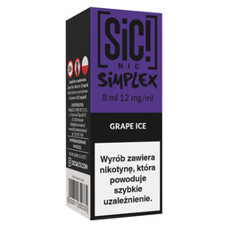 Lichid SIC! NIC 8ml - Grape Ice 12mg