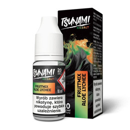 Рідина Tsunami Salt 10ml - Fruitmix Aloe Lychee 20mg