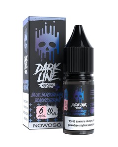 E-liquid Dark Line Nicotine+ 10ml - Blue Blackberry Blackcurrant 06mg