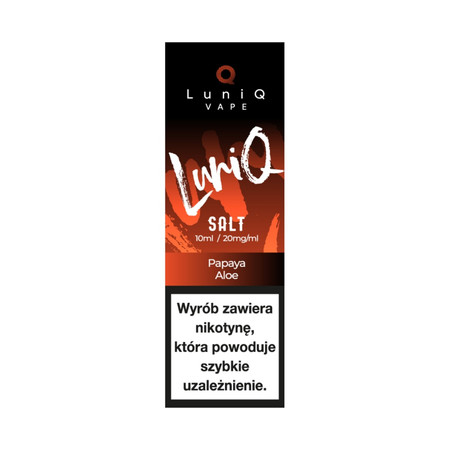 Liquid Luniq Salt 10ml - Papaya Aloe 20mg