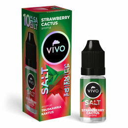 E-liquid VIVO Salt 10ml - Strawberry Cactus 20mg